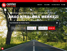 Tablet Screenshot of centerrentacar.com